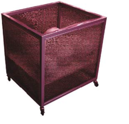 Корзина накопительная из перфорированного листа