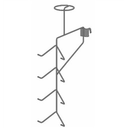 Кронштейн для масок и шлемов (ЭП, ПОТ)