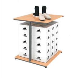 Стенд обувной ПРФ двухуровневый